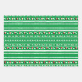 Feuille De Papier Cadeau Biden Harris Noël (Devant 2)