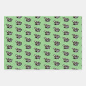 Feuille De Papier Cadeau Big Old Bullfrog Animal Nature (Devant 3)