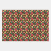 Feuille De Papier Cadeau Big Rose Tattoo Art (Devant 3)