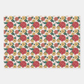 Feuille De Papier Cadeau Big Rose Tattoo Art (Devant 2)