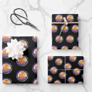 Feuille De Papier Cadeau Big Soeur Love - Fils Bonifié Fox