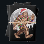 Feuille De Papier Cadeau Bigfoot Père Noël Christmas Tree Lights Xmas Sasqu<br><div class="desc">Bigfoot Père Noël Christmas Tree Lights Xmas Sasquatatch</div>