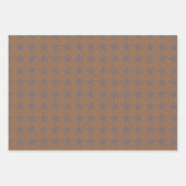 Feuille De Papier Cadeau Bison rustique des plaines de l'Ouest (Devant 2)