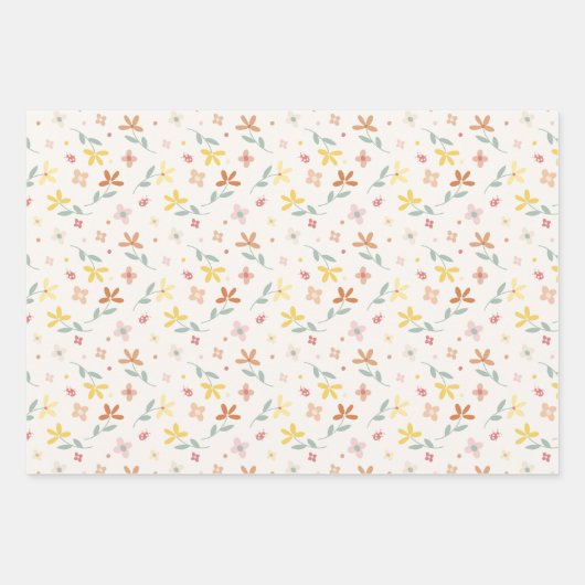 Feuille De Papier Cadeau Bizarre (Devant 2)