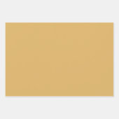 Feuille De Papier Cadeau Black and Gold Strawberry Pattern (Devant 2)