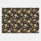 Feuille De Papier Cadeau Black Blackberry (Devant 3)