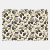 Feuille De Papier Cadeau Black Blackberry (Devant 2)