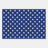 Feuille De Papier Cadeau Black Lab American Flag USA Preppy Pet Dog Fun (Devant 3)