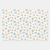 Feuille De Papier Cadeau Blanc moderne Ramadan Aïd Moubarak Joyeux Aïd musu (Devant 2)