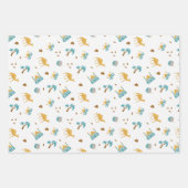 Feuille De Papier Cadeau Blanc moderne Ramadan Aïd Moubarak Joyeux Aïd musu (Devant)