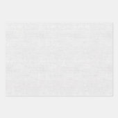 Feuille De Papier Cadeau Blanc Texturé (Devant 2)