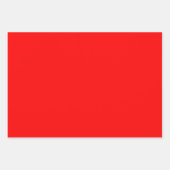 Feuille De Papier Cadeau Blancs rouges et noirs (Devant)