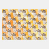 Feuille De Papier Cadeau Blenheim Cavalier King Charles Spaniel (Devant 3)