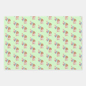 Feuille De Papier Cadeau Blenheim Cavalier King Charles Spaniel Anniversair (Devant 3)