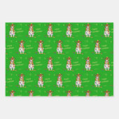 Feuille De Papier Cadeau Blenheim Cavalier Noël Vacances enveloppes cadeaux (Devant)