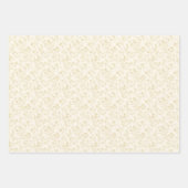 Feuille De Papier Cadeau Blés Dorés Bruissants - Neutre (Devant)