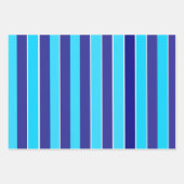 Feuille De Papier Cadeau Bleu (Devant 3)