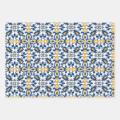 Feuille De Papier Cadeau 💙 bleu 💛 bleu de beautiful (Devant)