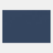 Feuille De Papier Cadeau Bleu clair (Devant)