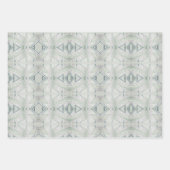 Feuille De Papier Cadeau Bleu complexe   (Devant)
