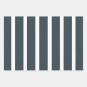 Feuille De Papier Cadeau Bleu de la Marine (Devant 3)