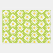 Feuille De Papier Cadeau Bleu jaune (Devant 2)