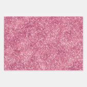 Feuille De Papier Cadeau Bleu Pink Ombre (Devant 2)