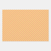 Feuille De Papier Cadeau Bleu rose et jaune diagonale (Devant)