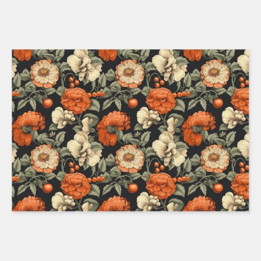 Feuille De Papier Cadeau Bleue (Devant)