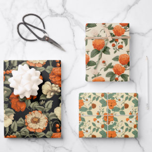 Feuille De Papier Cadeau Bleue
