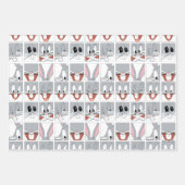 Feuille De Papier Cadeau Blocs d'expression BUGS BUNNY™ (Devant 3)