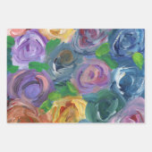 Feuille De Papier Cadeau Bloomish wrapping paper sheets (Devant 2)