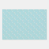 Feuille De Papier Cadeau Blue Baby Boy Rainbow et Rabbit (Devant 3)
