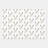 Feuille De Papier Cadeau Blue Beach Ocean Mariage (Devant 3)