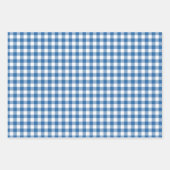 Feuille De Papier Cadeau Blue Caps Diplomas Mixed Graduation Patterns (Devant 3)