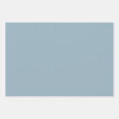 Feuille De Papier Cadeau Blue Christmas Tree Pine Cones Ornaments Trumpet (Devant 2)