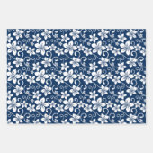 FEUILLE DE PAPIER CADEAU BLUE HAWAII (MARINE) (Devant 2)