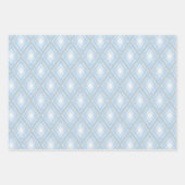 FEUILLE DE PAPIER CADEAU BLUE & TAN BÉBÉ GARÇON MOTIFS (Devant 2)