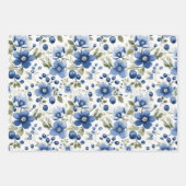 Feuille De Papier Cadeau Blueberry (Devant 2)