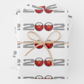 FEUILLE DE PAPIER CADEAU BMW 2002 (En situation)