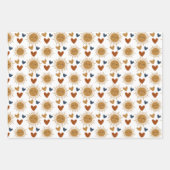 Feuille De Papier Cadeau Boho Baby Motif (Devant)