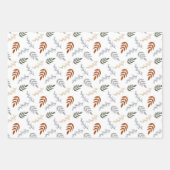 Feuille De Papier Cadeau Boho Baby Motif (Devant 3)