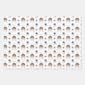 Feuille De Papier Cadeau Boho Baby Motif (Devant)