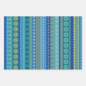 Feuille De Papier Cadeau Boho beach thèmes océaniques motifs (Devant 2)