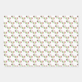 Feuille De Papier Cadeau Boho Earthy Warm Colours Anniversaire (Devant 3)