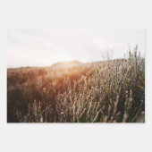 Feuille De Papier Cadeau Boho Grass Field Photo Don (Devant 3)