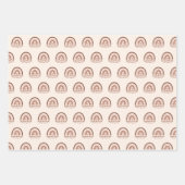 Feuille De Papier Cadeau Boho Rainbow OT ergothérapeute (Devant 2)