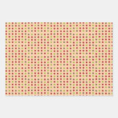 Feuille De Papier Cadeau Boho Retro Moderne Graphisme (Devant 3)