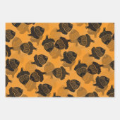 Feuille De Papier Cadeau Bois Acorn (Devant 2)