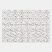 Feuille De Papier Cadeau Bois Animaux Bois d'hiver (Devant 3)